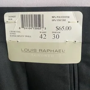 Louis Raphael Pants Louis Raphael | Pants | Nwt Louis Raphael Dress Pants 42x3 | Poshmark